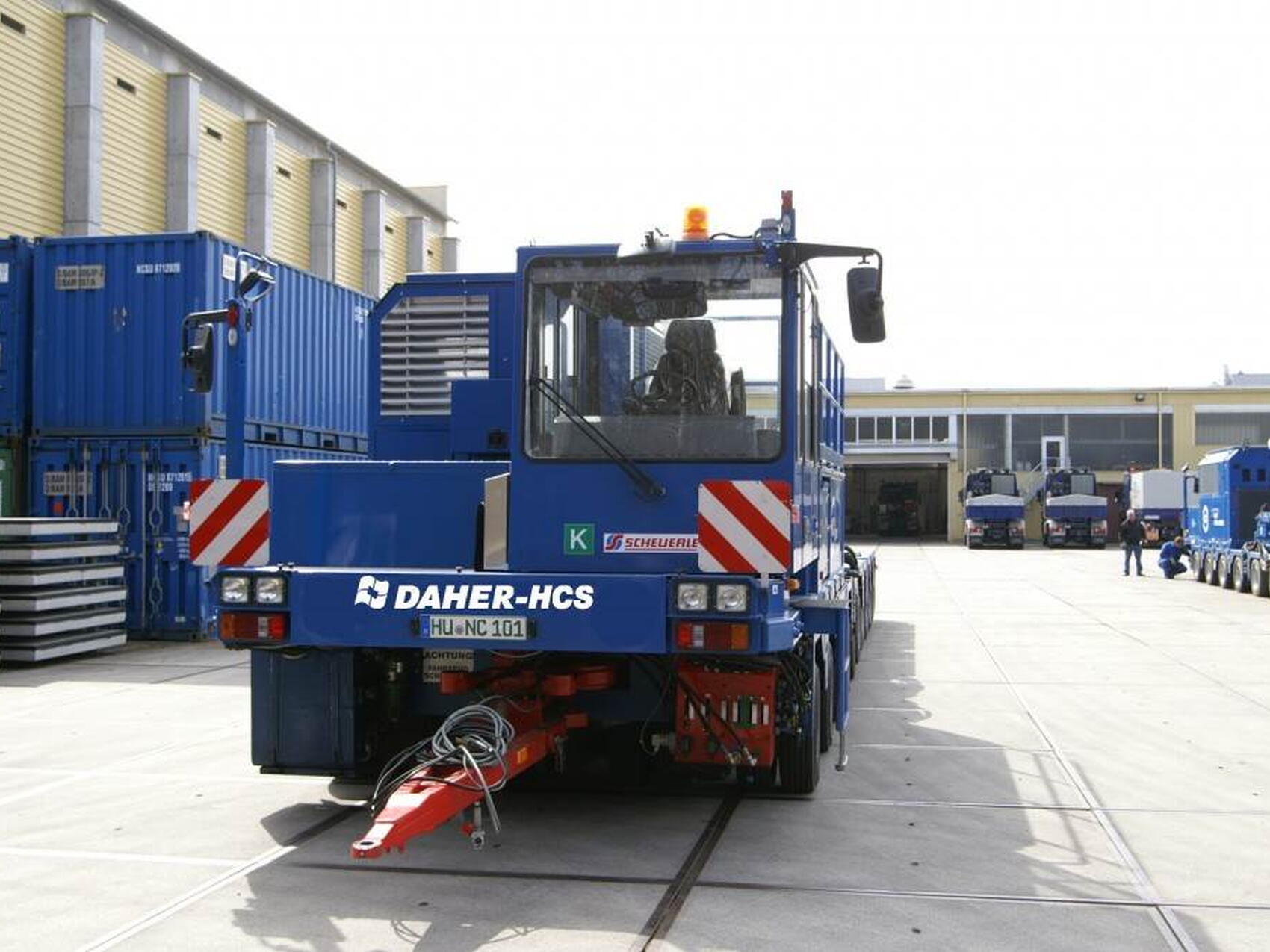 A driver in front, a driver in back